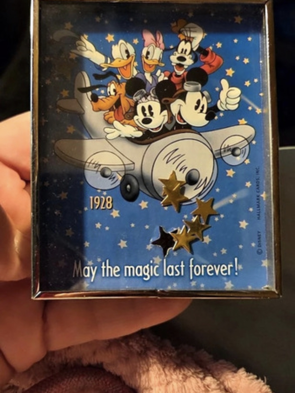Hallmark Walt Disney 100th Anniversary 2-Sided Shaker Game released in 2001